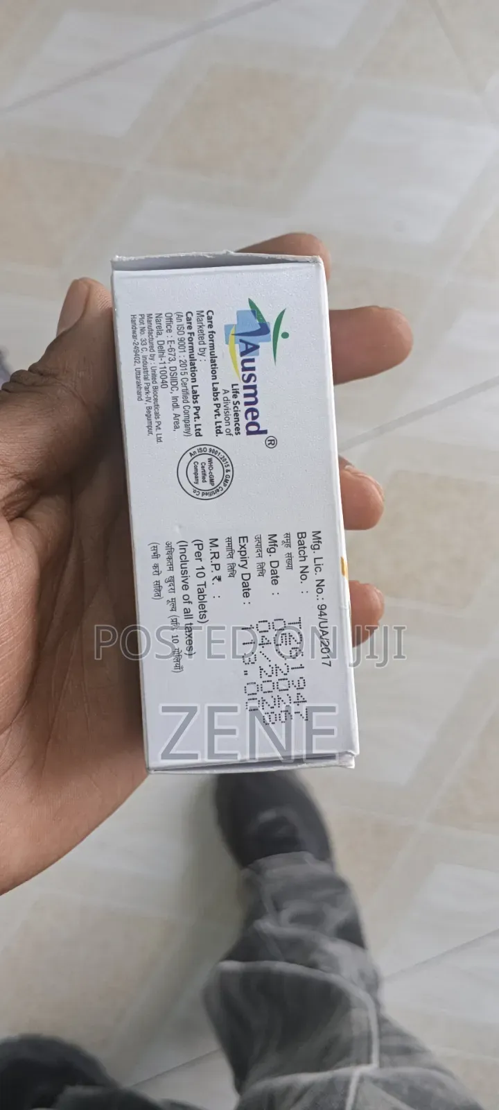 Finastride 1 Mg