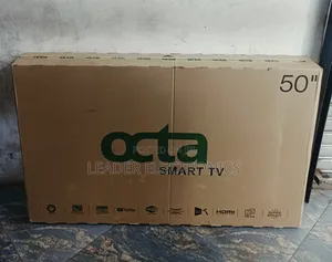 Octa TV 50" Smart TV – Large Screen | Modern Design Powerful
