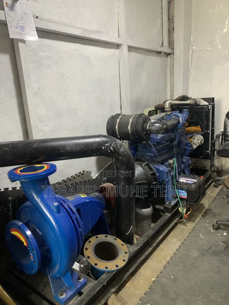 Centrifugal Water Pump With Diesel Engine
