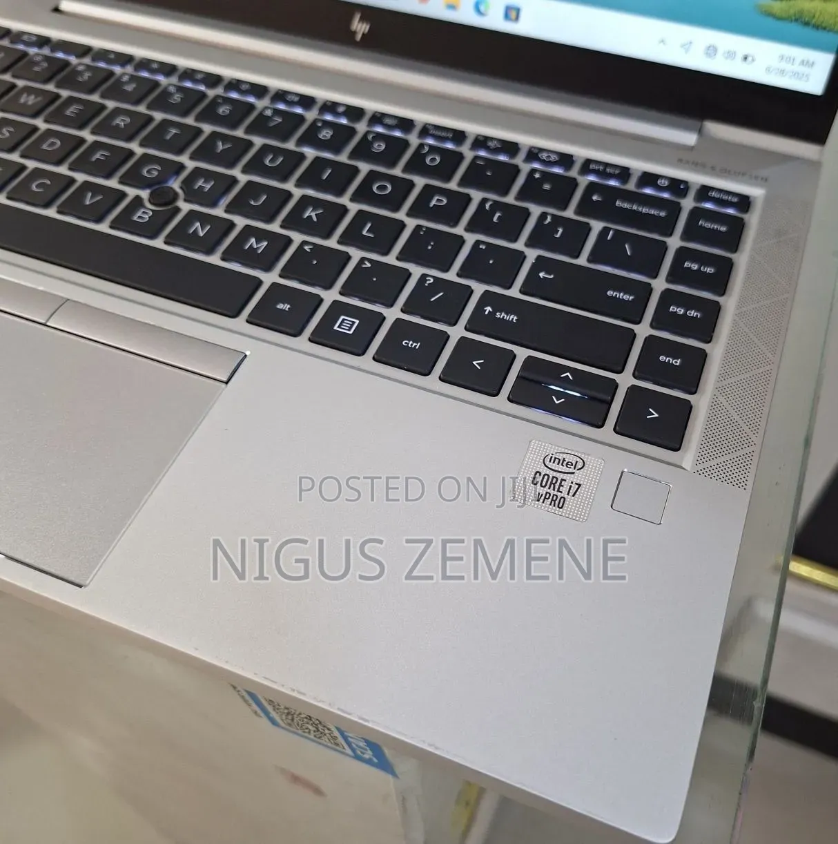 New Laptop HP EliteBook 840 G7 16GB Intel Core i7 SSD 512GB