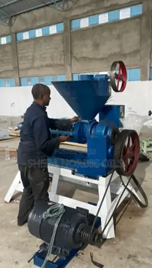 Oil Screw Press Machine 3 Phase 500 KG/H