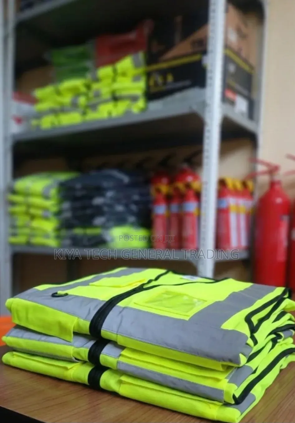 Ethiopia Safety Vest አንፀባራቂ ቬስት ለየትኛውም ስራ ሚሆን