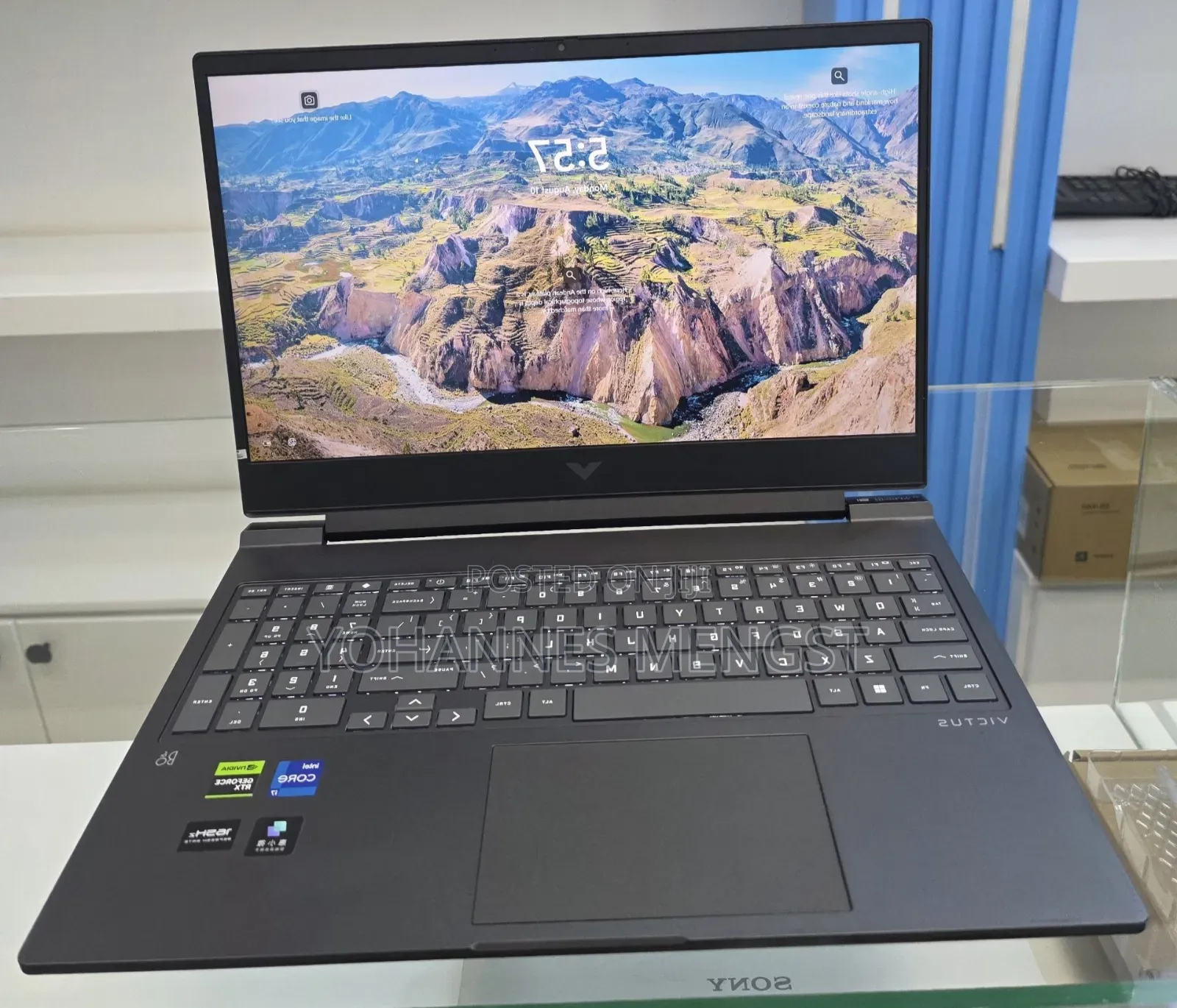 New Laptop HP Victus 16 16GB Intel Core i7 SSD 1T