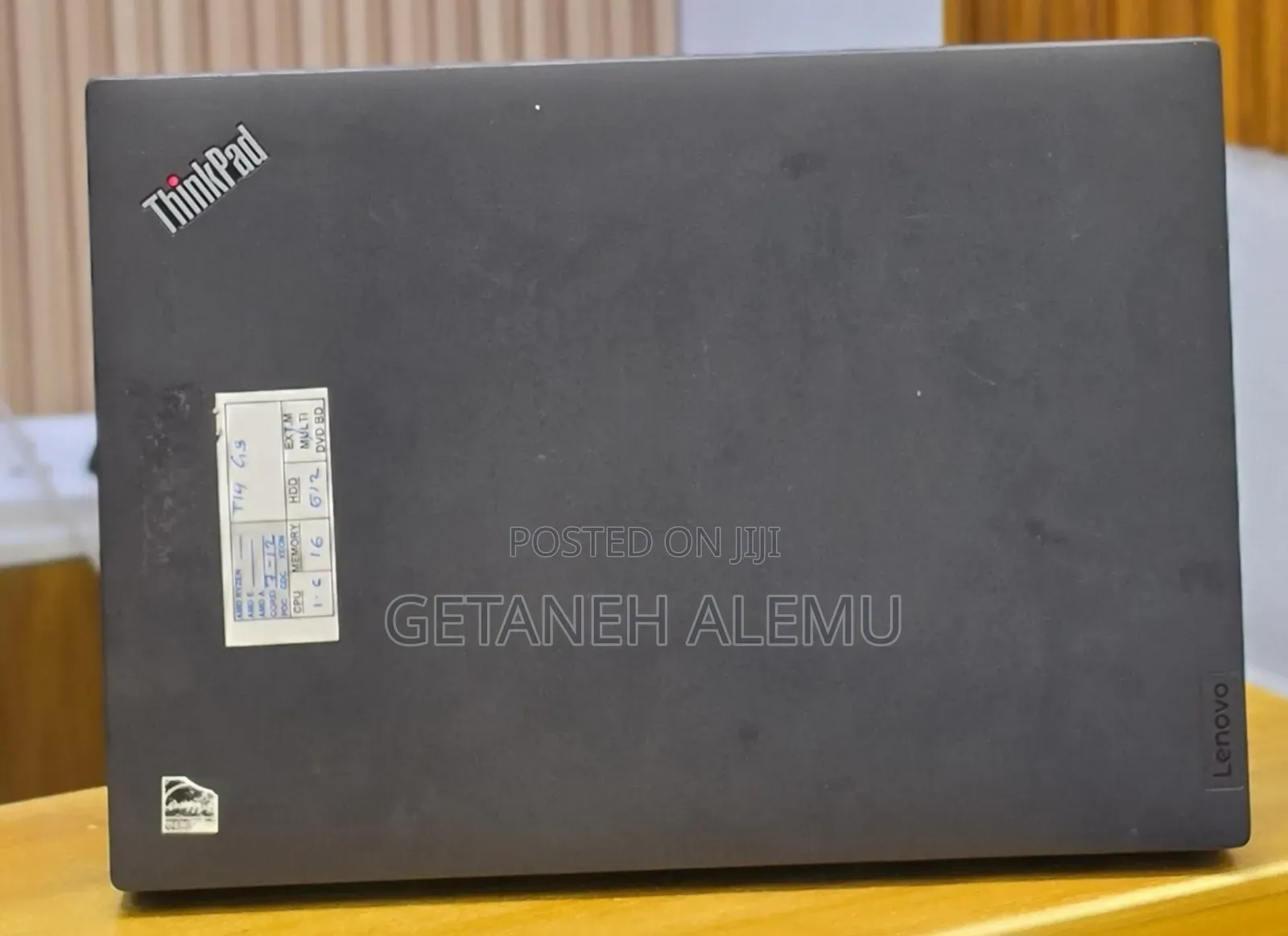 New Laptop Lenovo ThinkPad T14 G3 16GB Intel Core i7 SSD 512GB