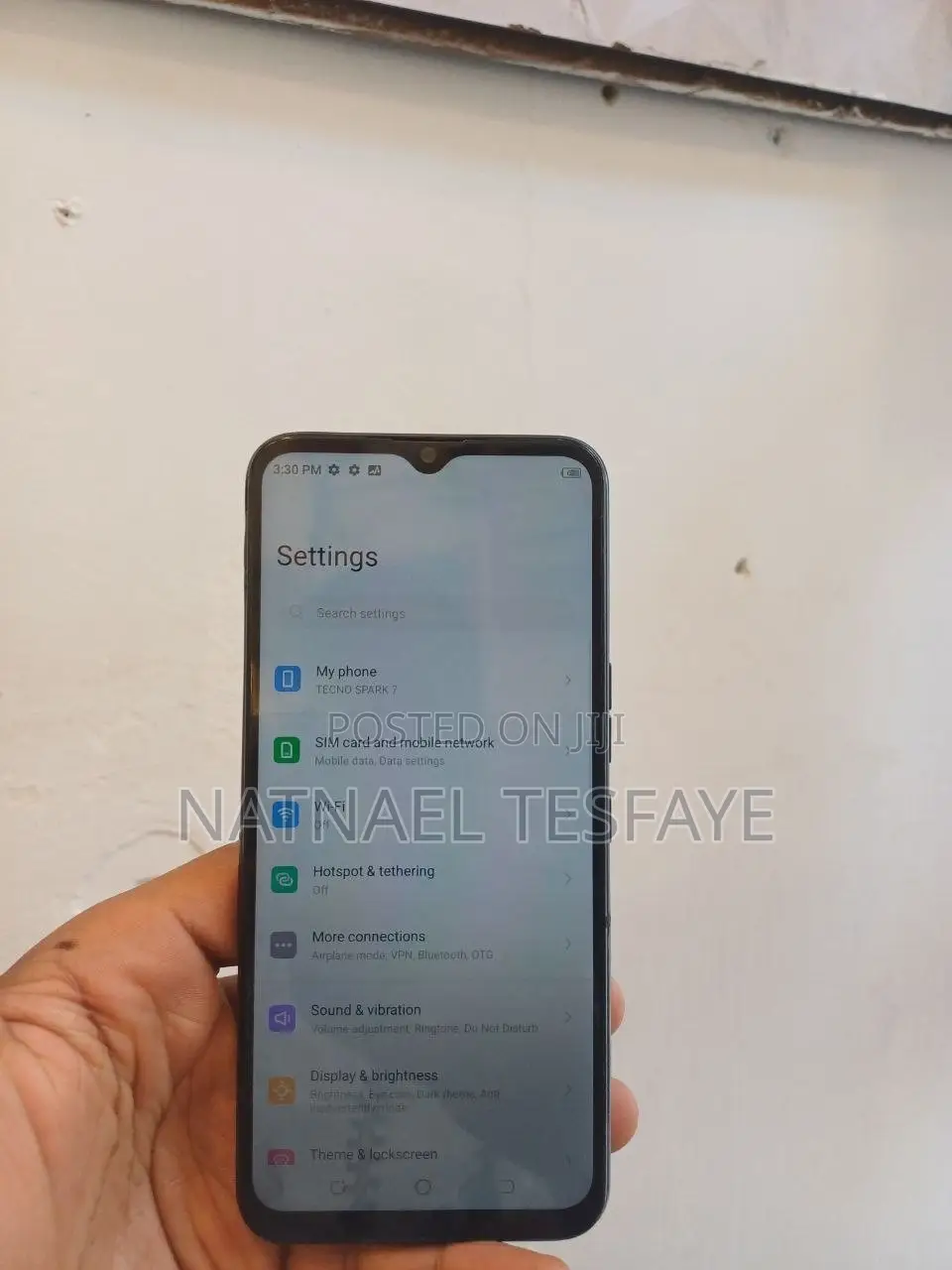 Tecno Spark 7 64 GB Black