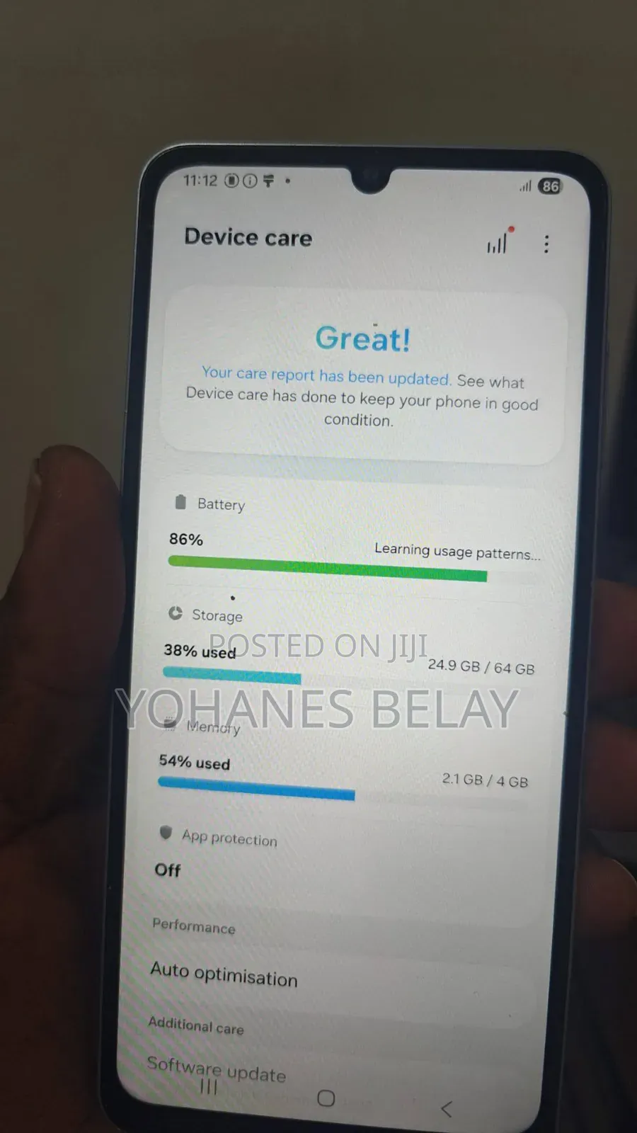 Samsung Galaxy A06 64 GB White