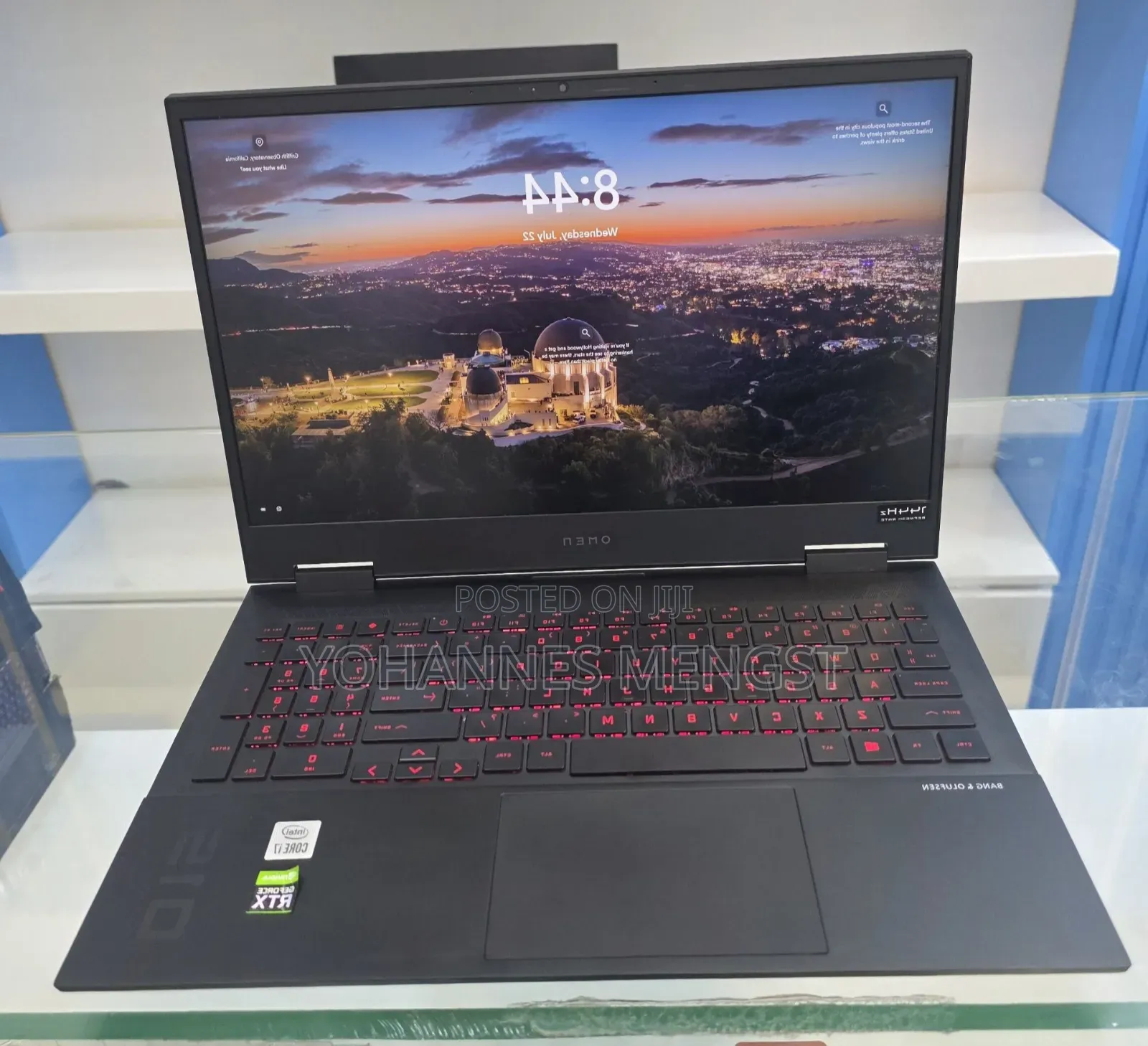 New Laptop HP Omen 15 16GB Intel Core i7 SSD 512GB