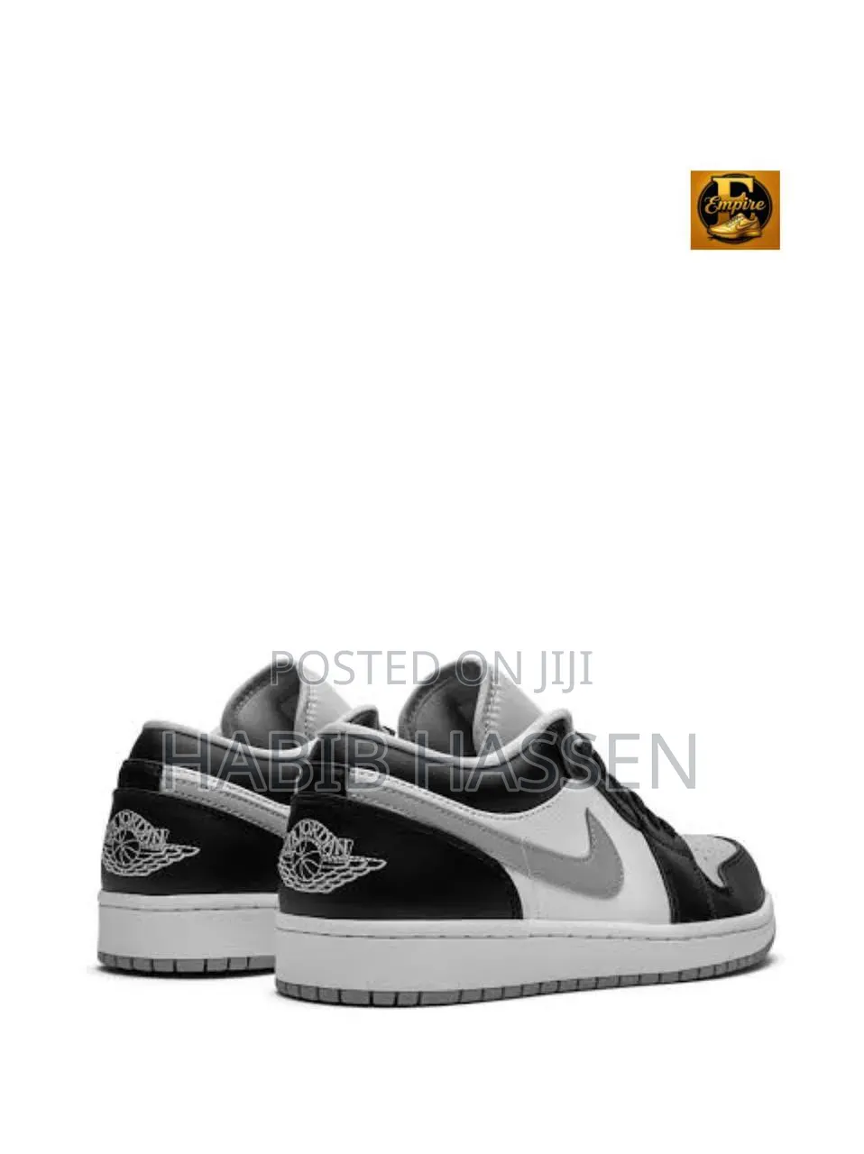 Air Jordan 1 Low "Black/White/Particle Grey"
