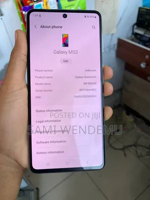 Samsung Galaxy M53 256 GB White