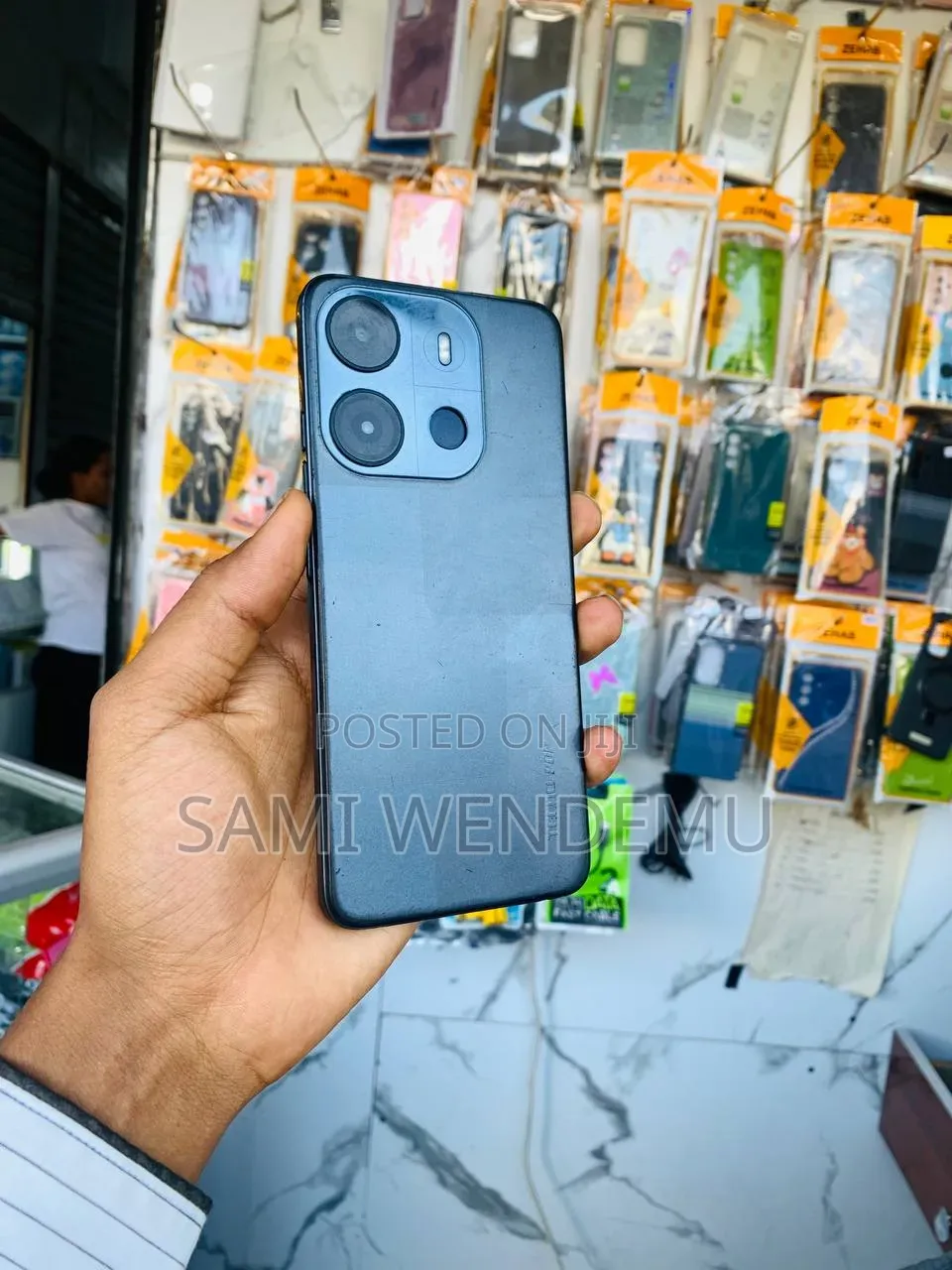 Tecno Spark 7 64 GB Black