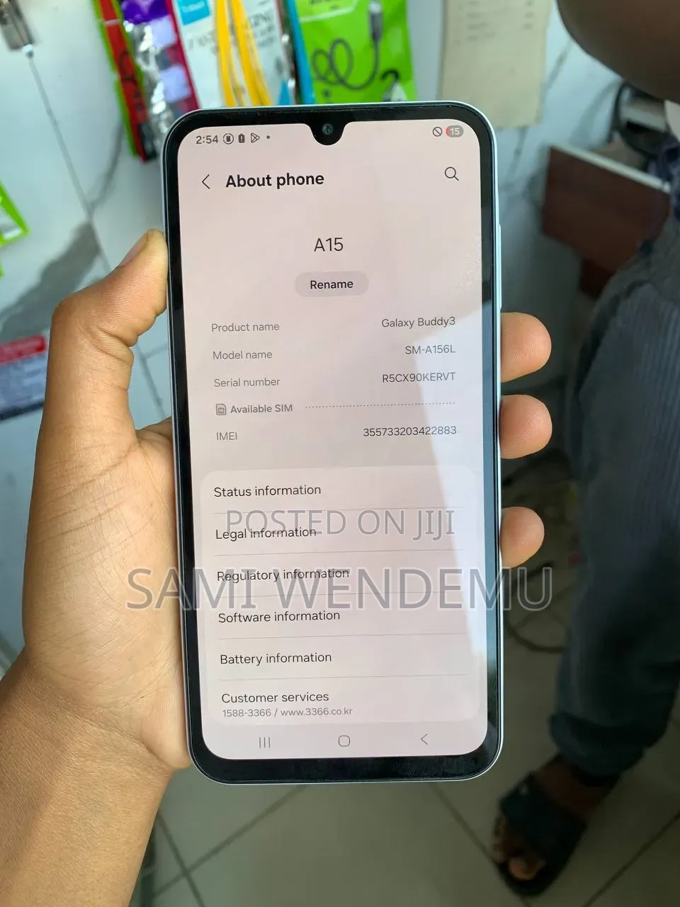 Samsung Galaxy A15 128 GB White
