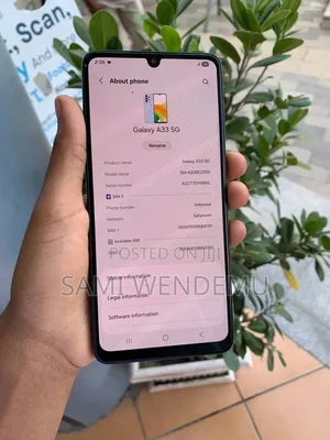 Samsung Galaxy A33 5G 128 GB Black