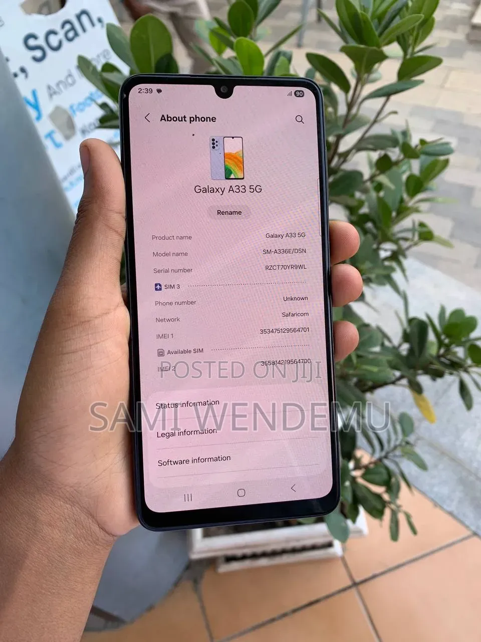 Samsung Galaxy A33 5G 128 GB Black