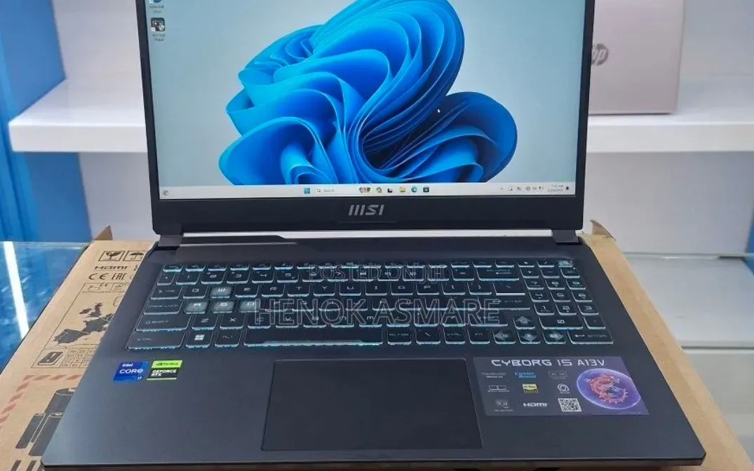 New Laptop MSI Pulse GL66 16GB Intel Core i7 SSD 1T