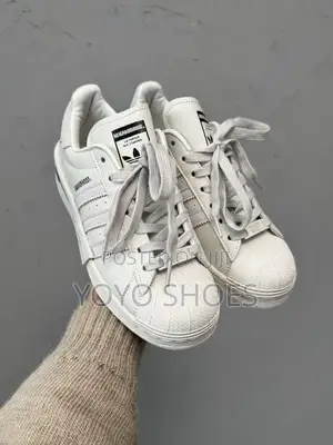 Adidas Superstar X Neighborhood Sneakers Cream/White Unisex Shoes