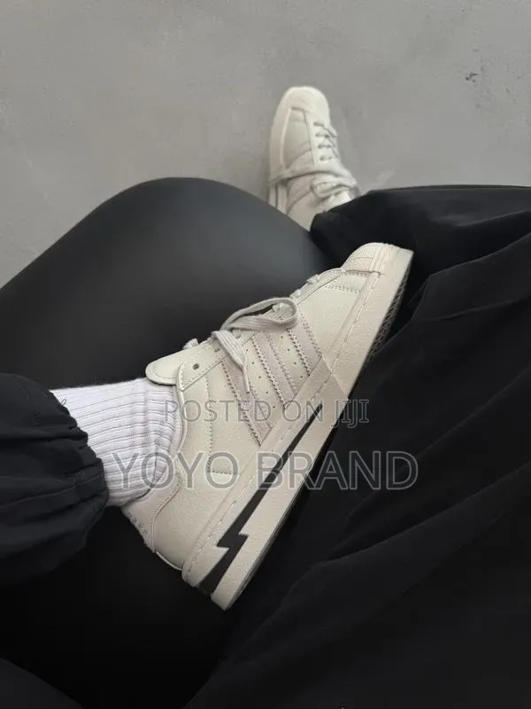 Adidas Superstar X Neighborhood Sneakers Cream/White Unisex Shoes