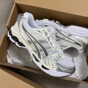 ASICS Gel-Kayano 14 White/Ivory Unisex Fashion Sneakers