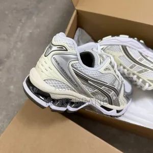 ASICS Gel-Kayano 14 White/Ivory Unisex Fashion Sneakers