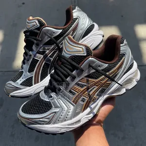 ASICS GEL-KAYANO 14 'Black/Coffee', a Retro-Styled Sportstyle Sneaker