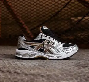ASICS GEL-KAYANO 14 'Black/Coffee', a Retro-Styled Sportstyle Sneaker