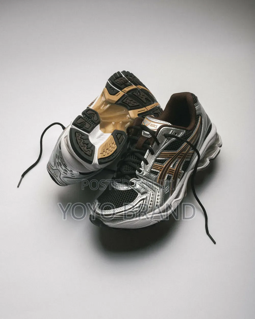 ASICS GEL-KAYANO 14 'Black/Coffee', a Retro-Styled Sportstyle Sneaker