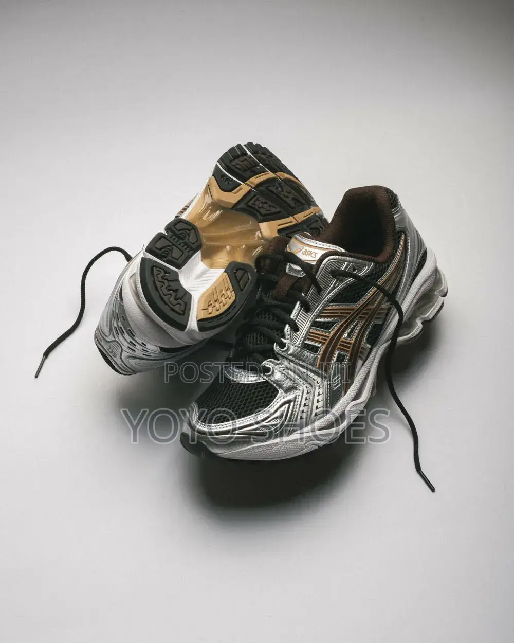 ASICS GEL-KAYANO 14 'Black/Coffee', a Retro-Styled Sportstyle Sneaker