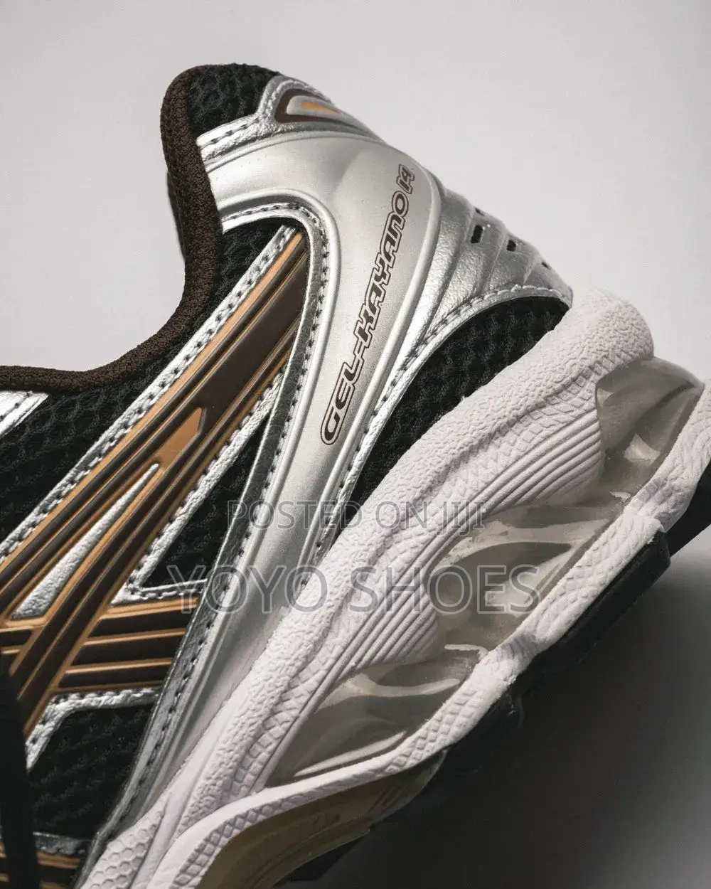 ASICS GEL-KAYANO 14 'Black/Coffee', a Retro-Styled Sportstyle Sneaker