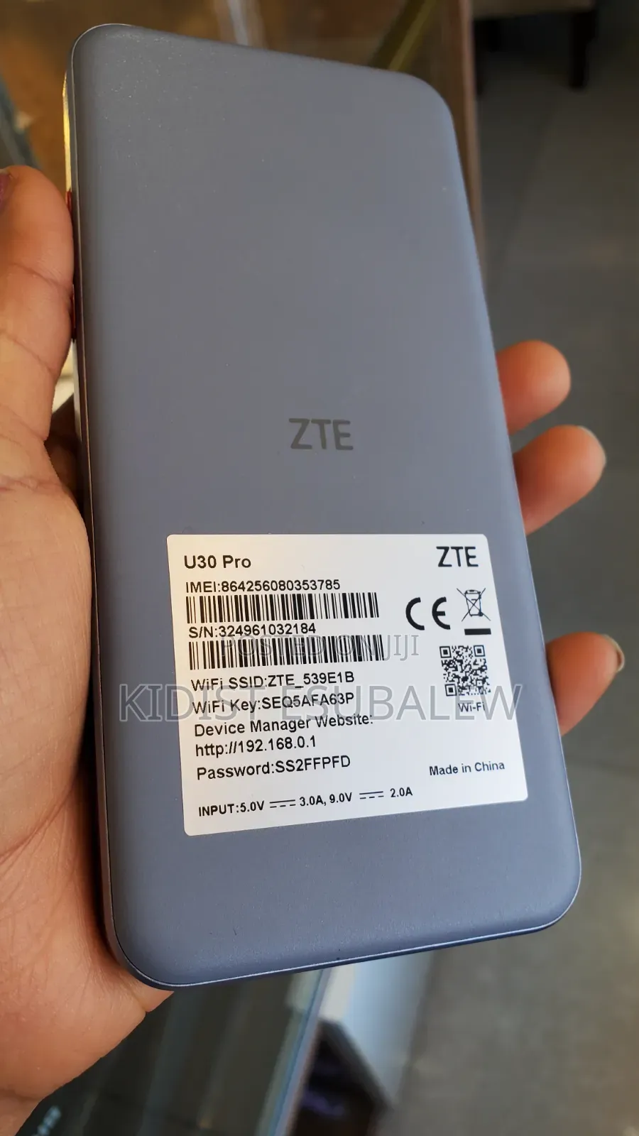ZTE U30 Pro 5G Portable Mobile Wi-Fi Router