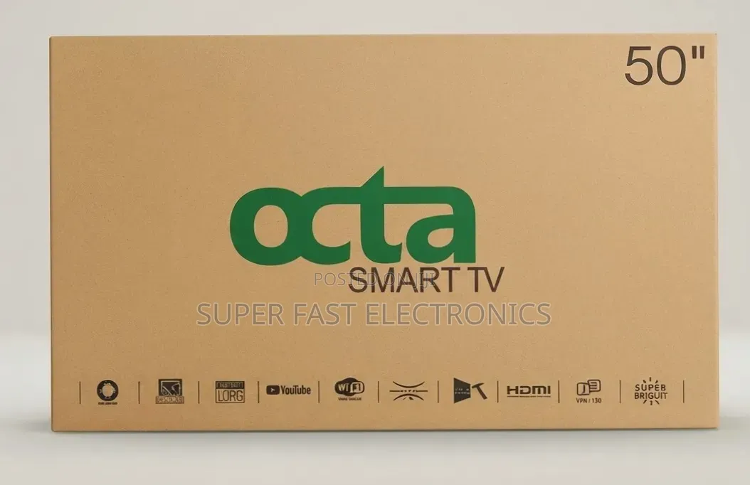 Octa 50 Inch TV Smart – Large Screen Smart LED Television |