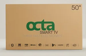 Octa 50 Inch TV Smart – Large Screen Smart LED Television |