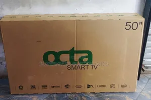 Octa 50 Inch TV Smart – Large Screen Smart LED Television |