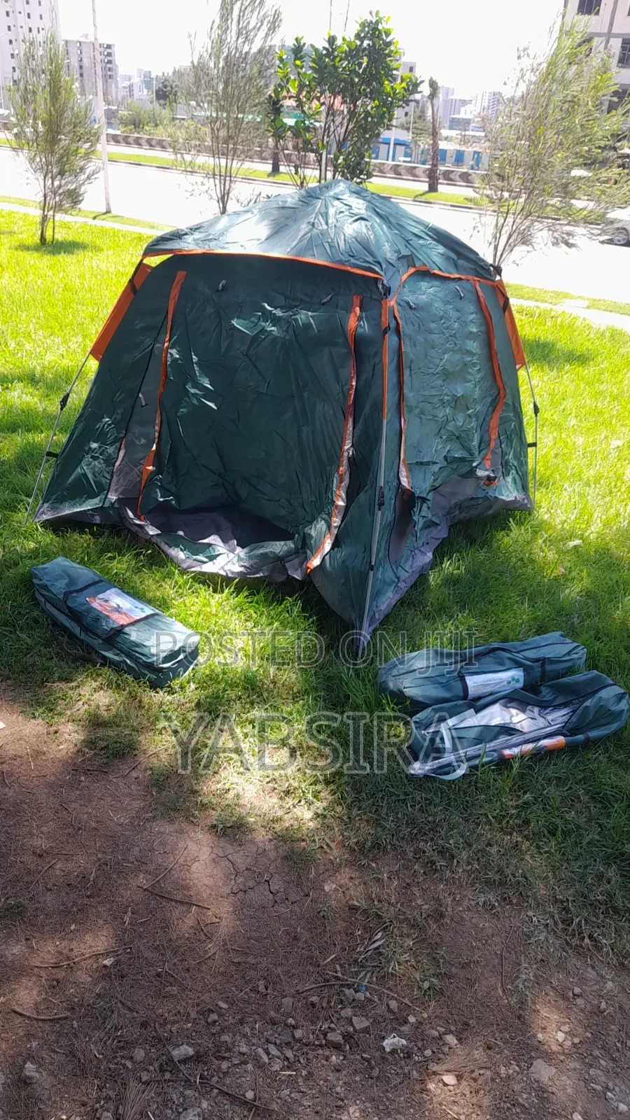 የመስክ ድንኳን Automatic Travel Tent