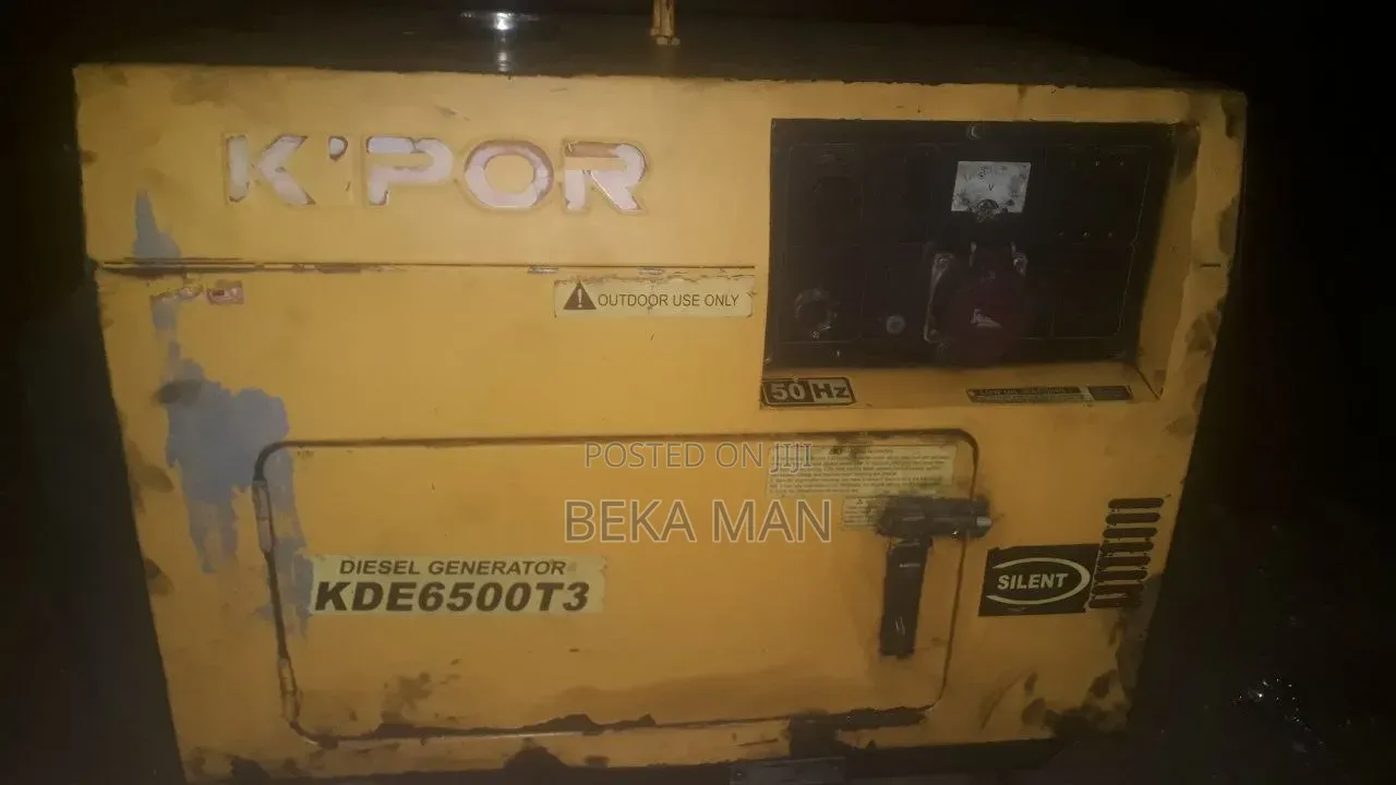 KIPOR KDE6500T3 5.5KVA Diesel Silent Generator