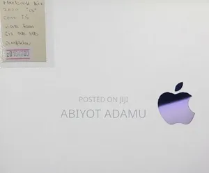 New Laptop Apple MacBook Air 2020 M1 8GB Apple M1 SSD 512GB