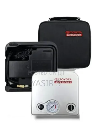 Toyota Portable 12V Electric Car Air Compressor and Tire Inflator