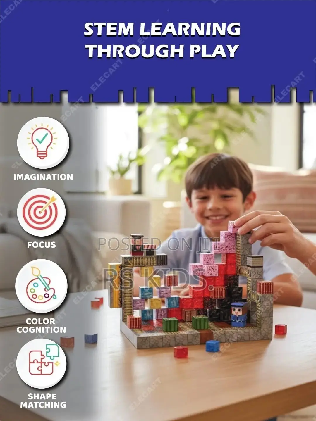 Magnetic Building Cube