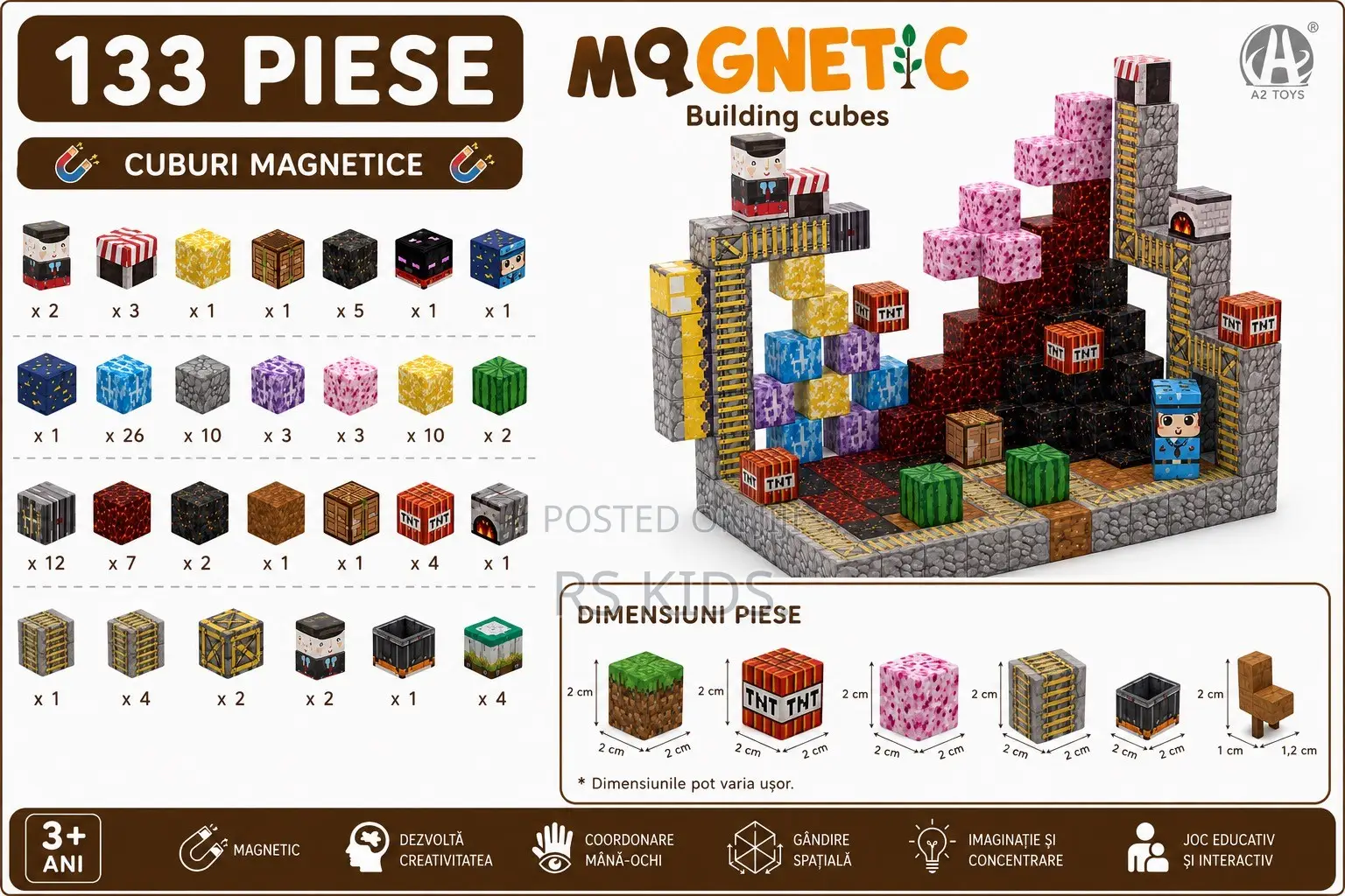 Magnetic Building Cube