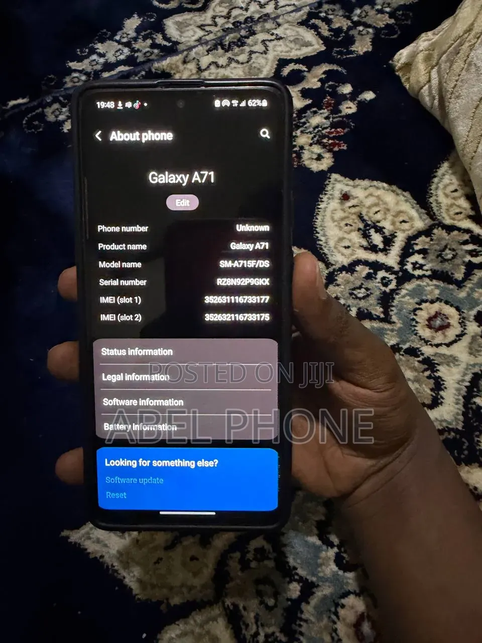 Samsung Galaxy A71 128 GB Black
