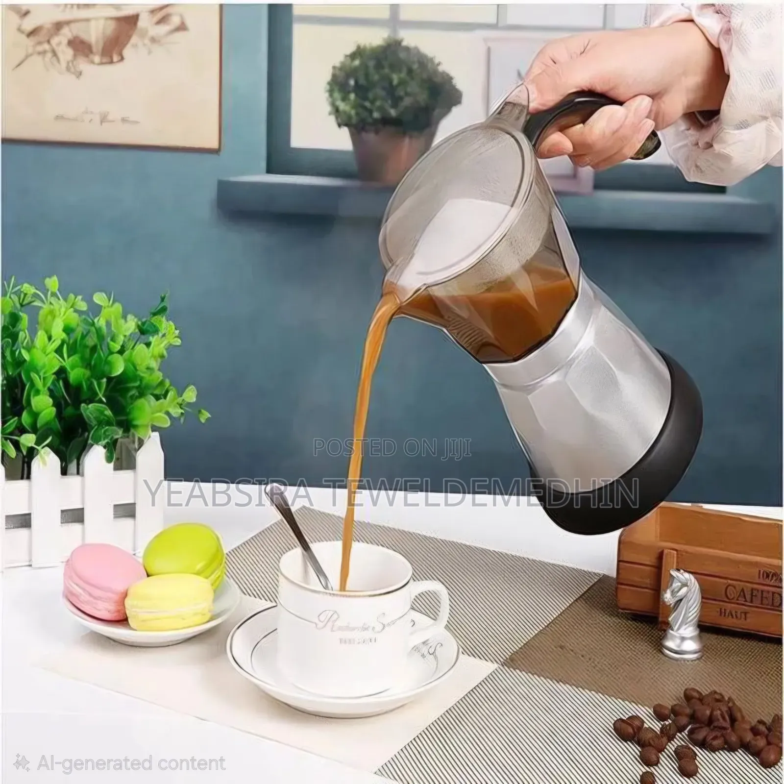 Electric Moka Pot Espresso Maker