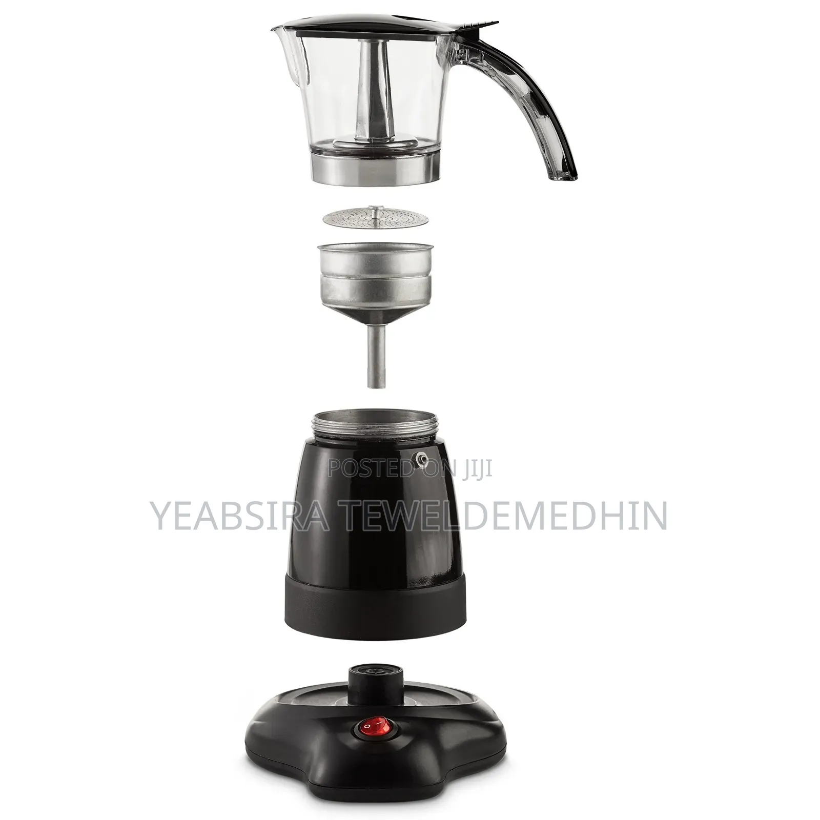 Electric Moka Pot Espresso Maker