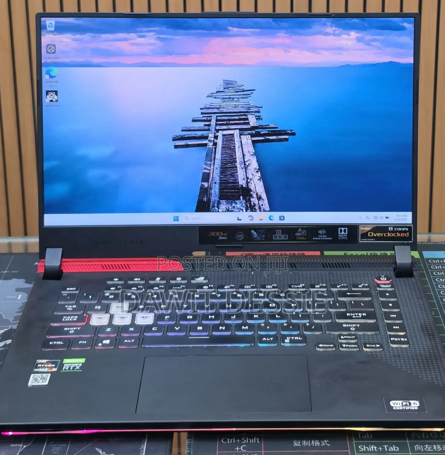 New Laptop Asus 16GB AMD Ryzen 9 SSD 512GB