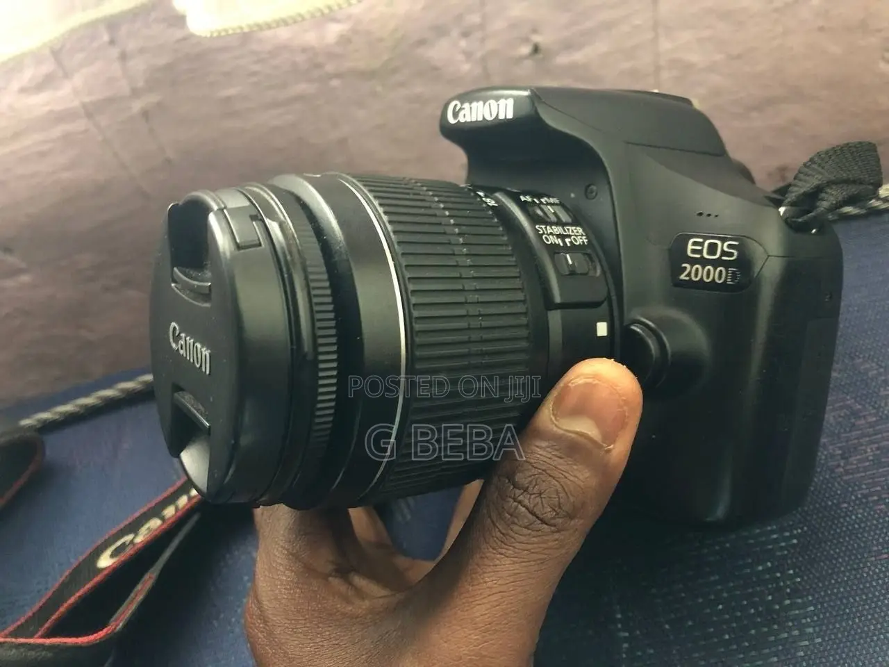 2000d Camera With 18-55mm and 75-300 Mm Lens