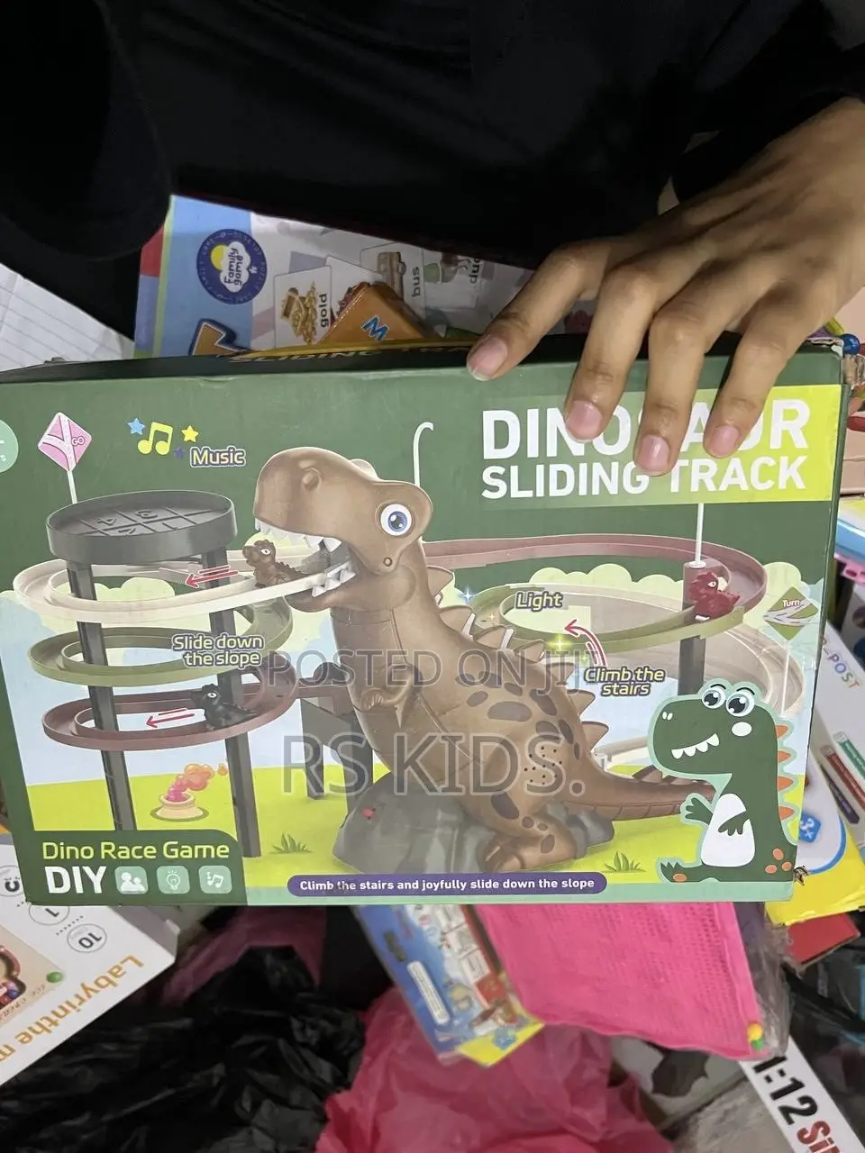 Dinosaur Sliding Truck