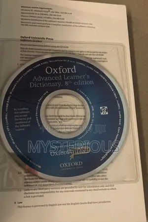 Oxford Dictionary With CD and Map