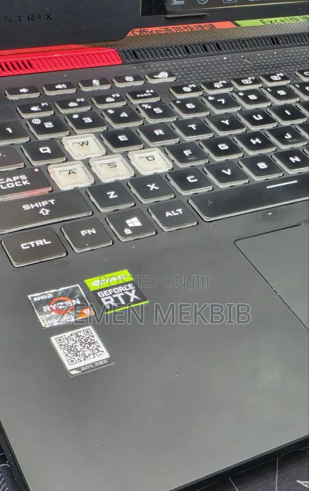 New Laptop Asus ROG Strix G15 16GB AMD Ryzen 9 SSD 512GB