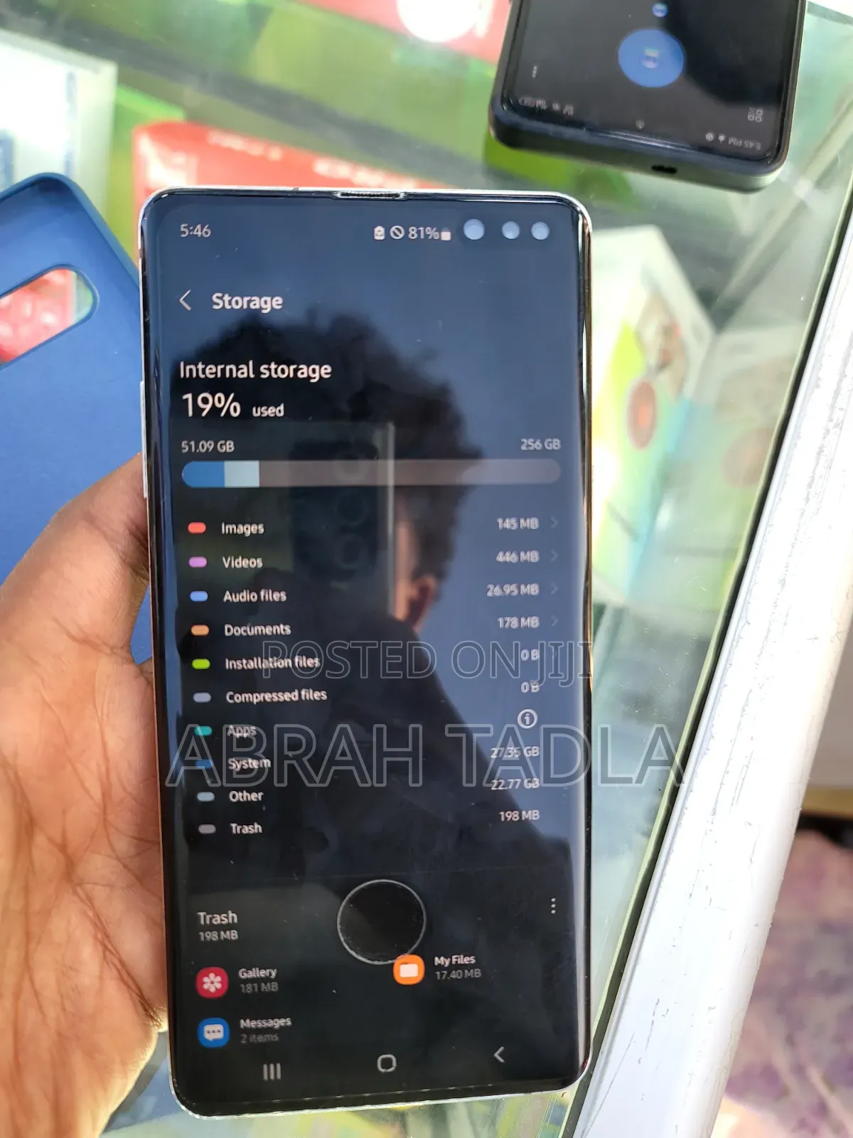 New Samsung Galaxy S10 5G 256 GB Rose Gold