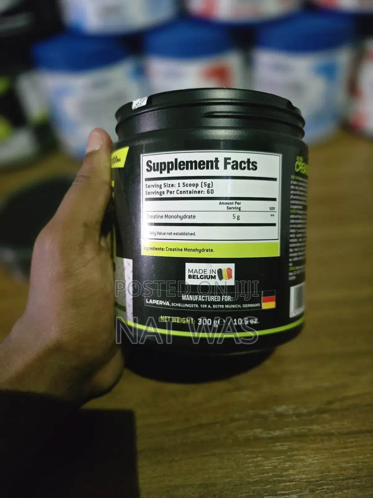 Laperva Ultra Creatine Monohydrate 5000mg – 60 Servings – Unflavored
