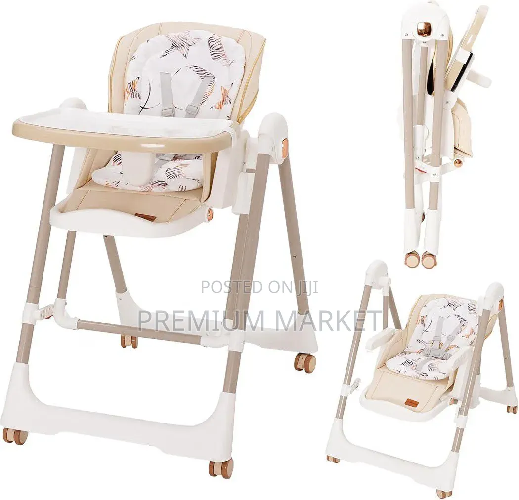 Baby High Chair ከፍ ያለ የህፃናት ወንበር፣መመገቢያ እና መያዣ