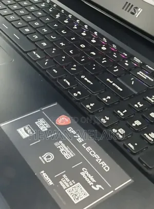 New Laptop MSI GP75 Leopard 16GB Intel Core i7 SSD 512GB