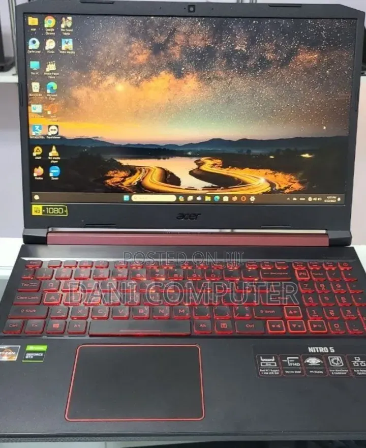 New Laptop Acer Nitro 5 16GB AMD Ryzen 7 SSD 512GB